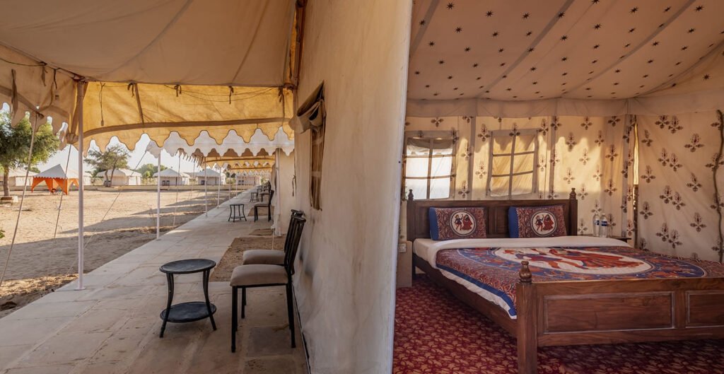 Desert camp in Jaisalmer