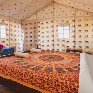 Desert camp in Jaisalmer