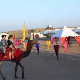 Desert camp in Jaisalmer