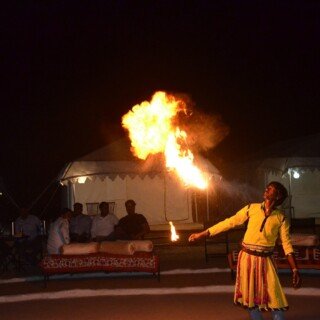 Desert camp in Jaisalmer