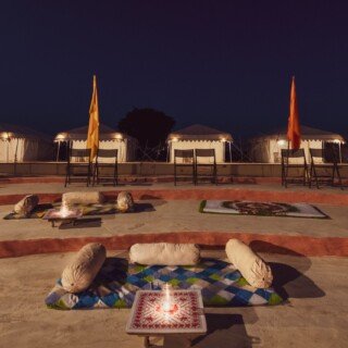 Desert camp in Jaisalmer
