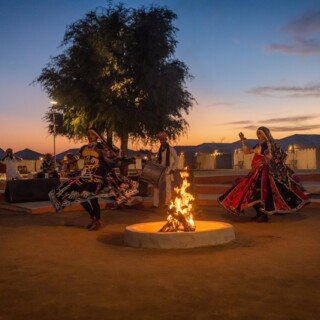 Desert camp in Jaisalmer