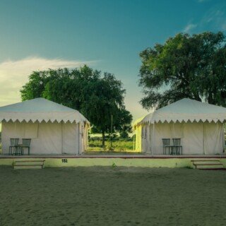 Desert camp in Jaisalmer