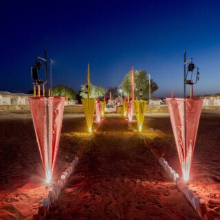 Sand Dunes In Jaisalmer Rajasthan