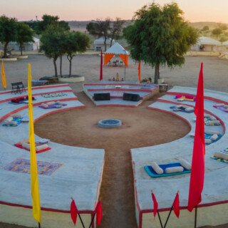 Desert camp in Jaisalmer